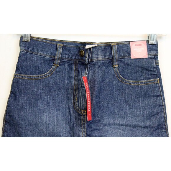 2007 Gymboree Strawberry Farm Denim sz 8 Skorts Embroidered Pockets Sun Fields - Picture 3 of 7